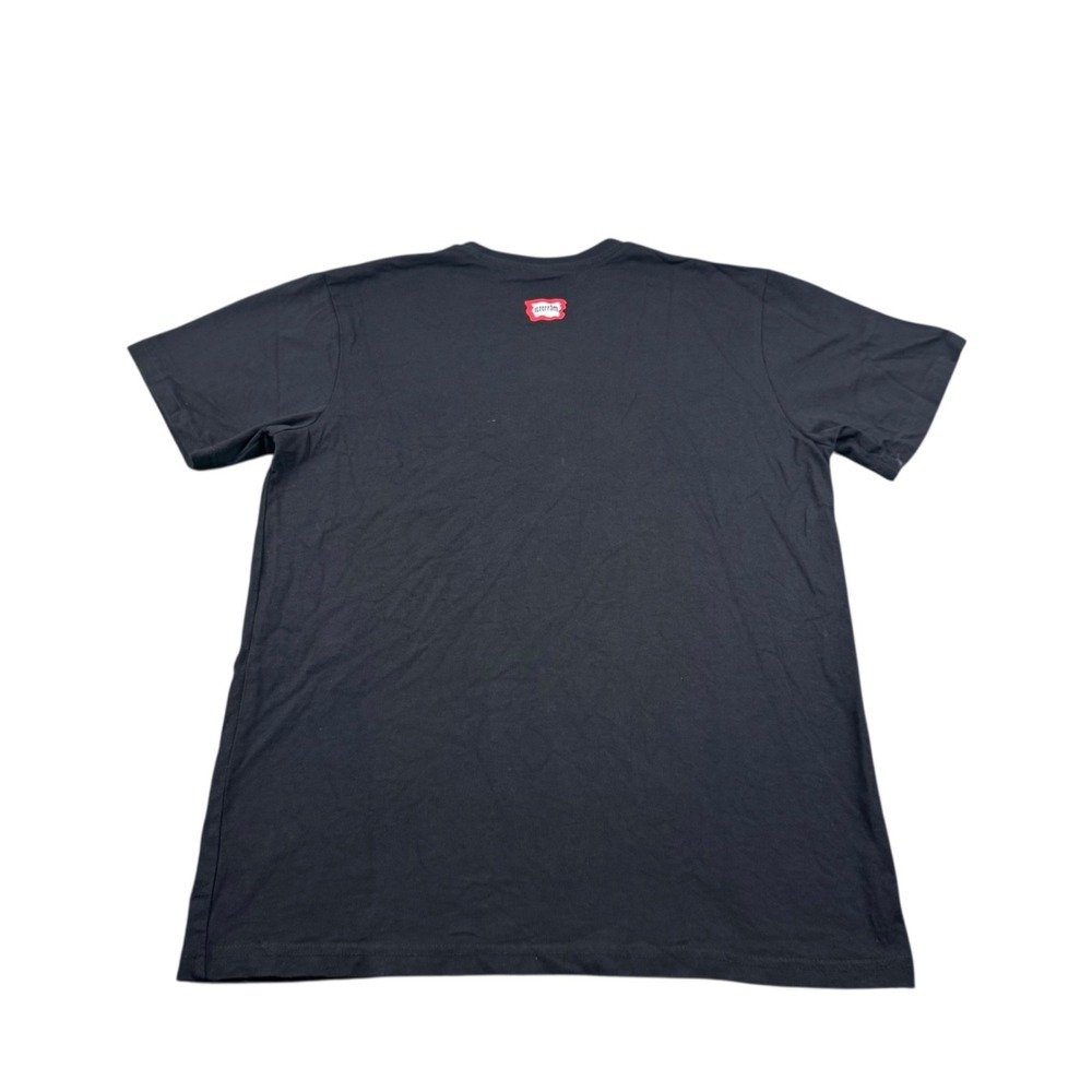 Icecream Black Big Graphics Men's Cotton T Shirt Size Medium - Picture 3 of 8